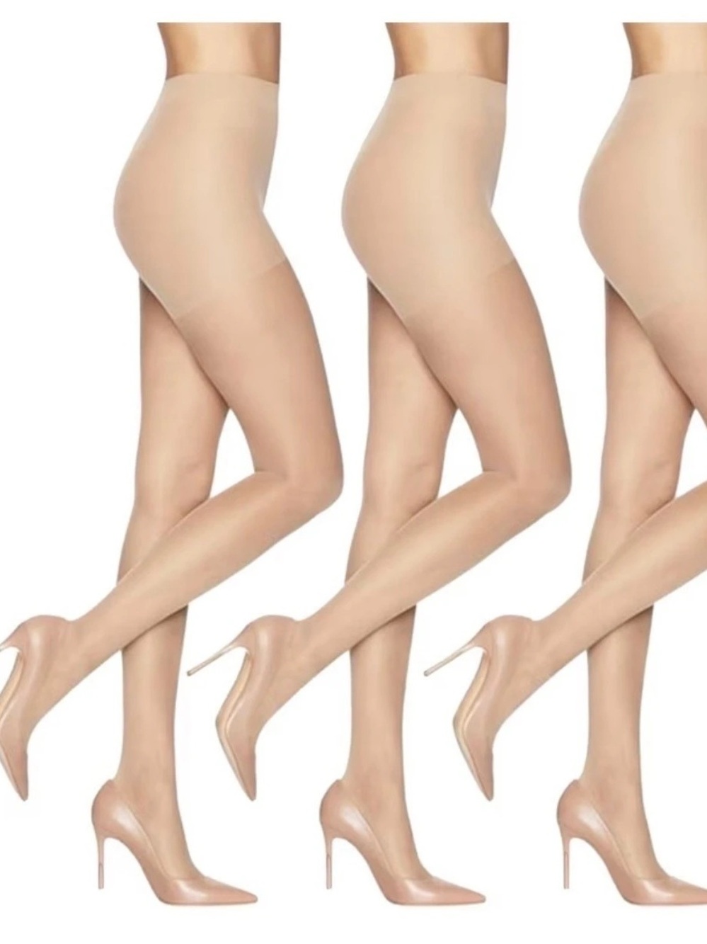 L'eggs Sheer Energy Compression Sheer Tights in Nude size Q size Large